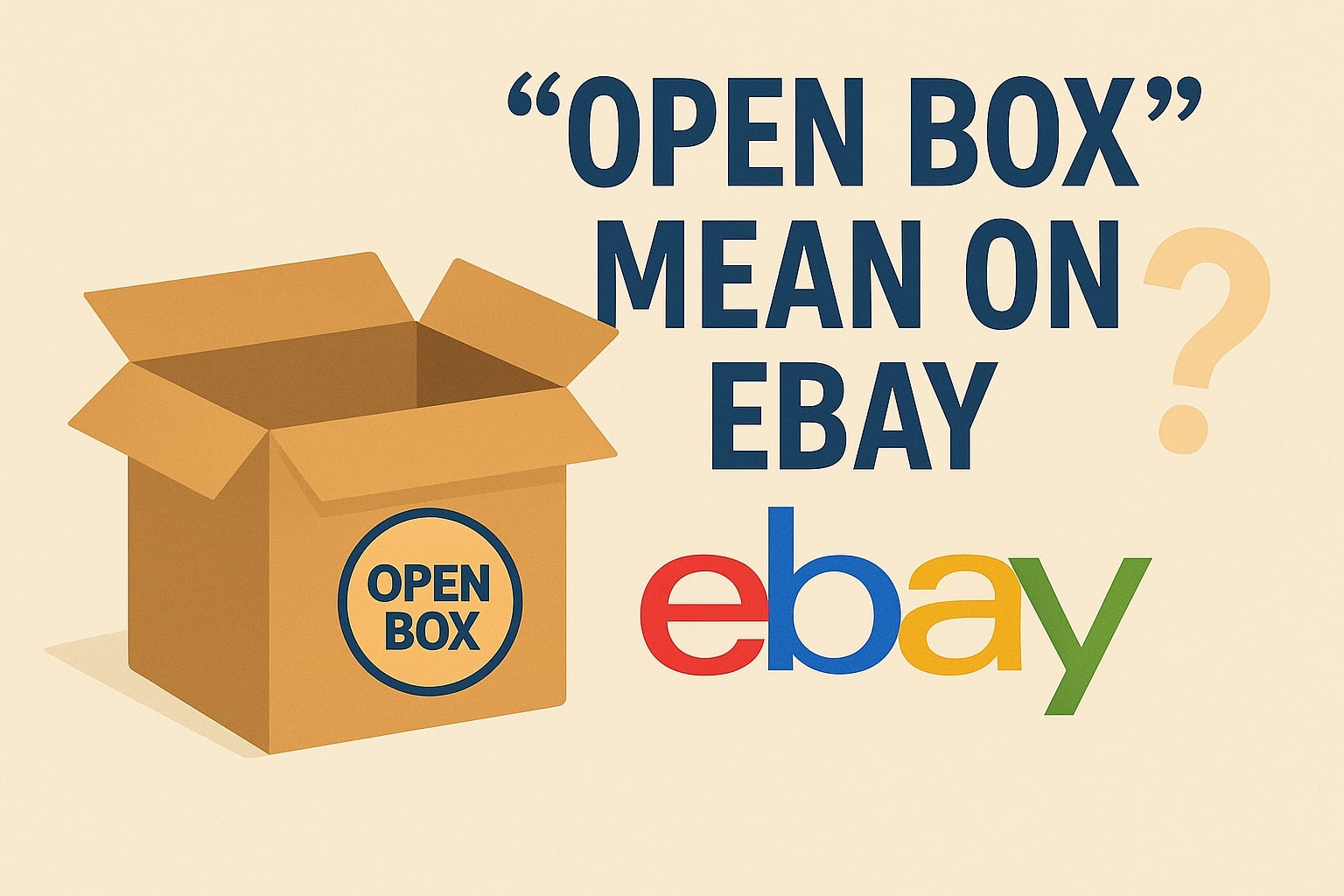 open box ebay