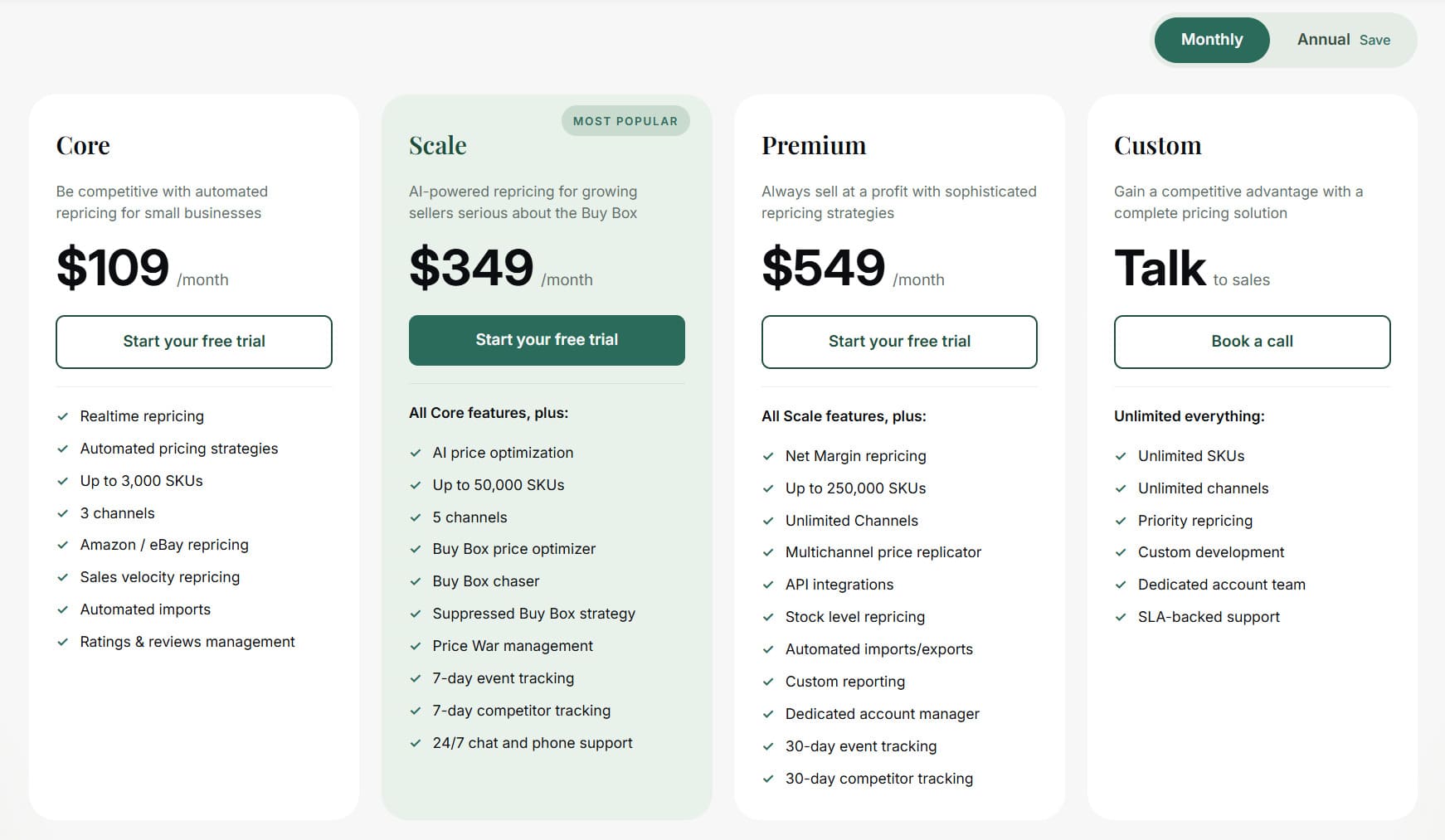 Repricer price