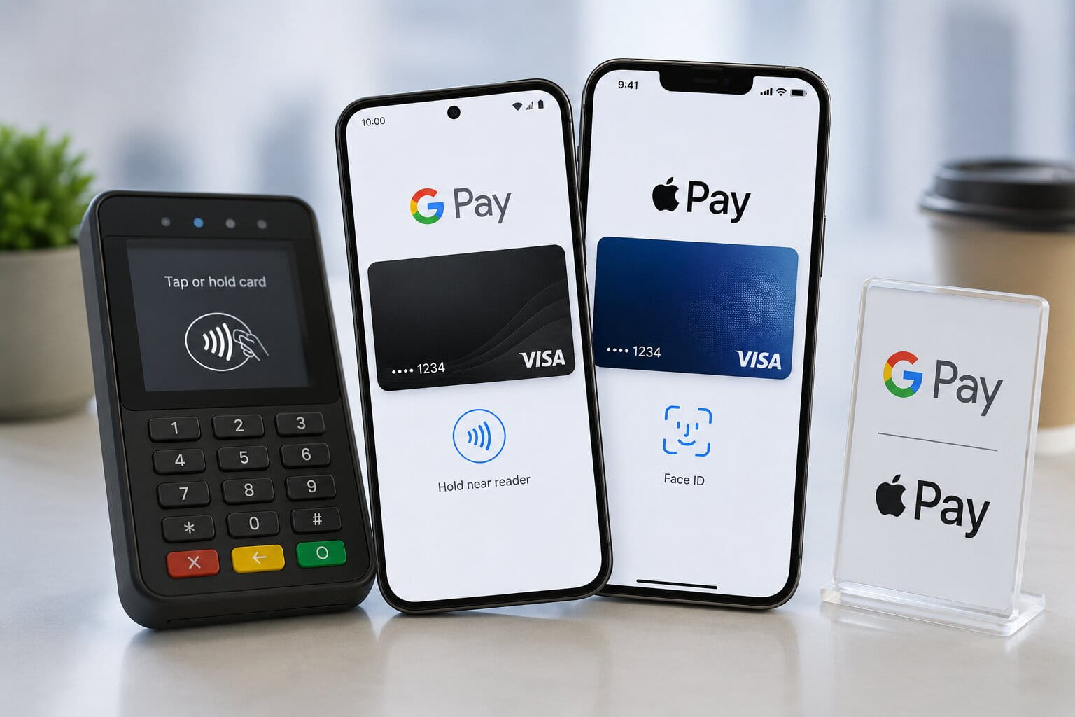 Google Pay and Apple Pay