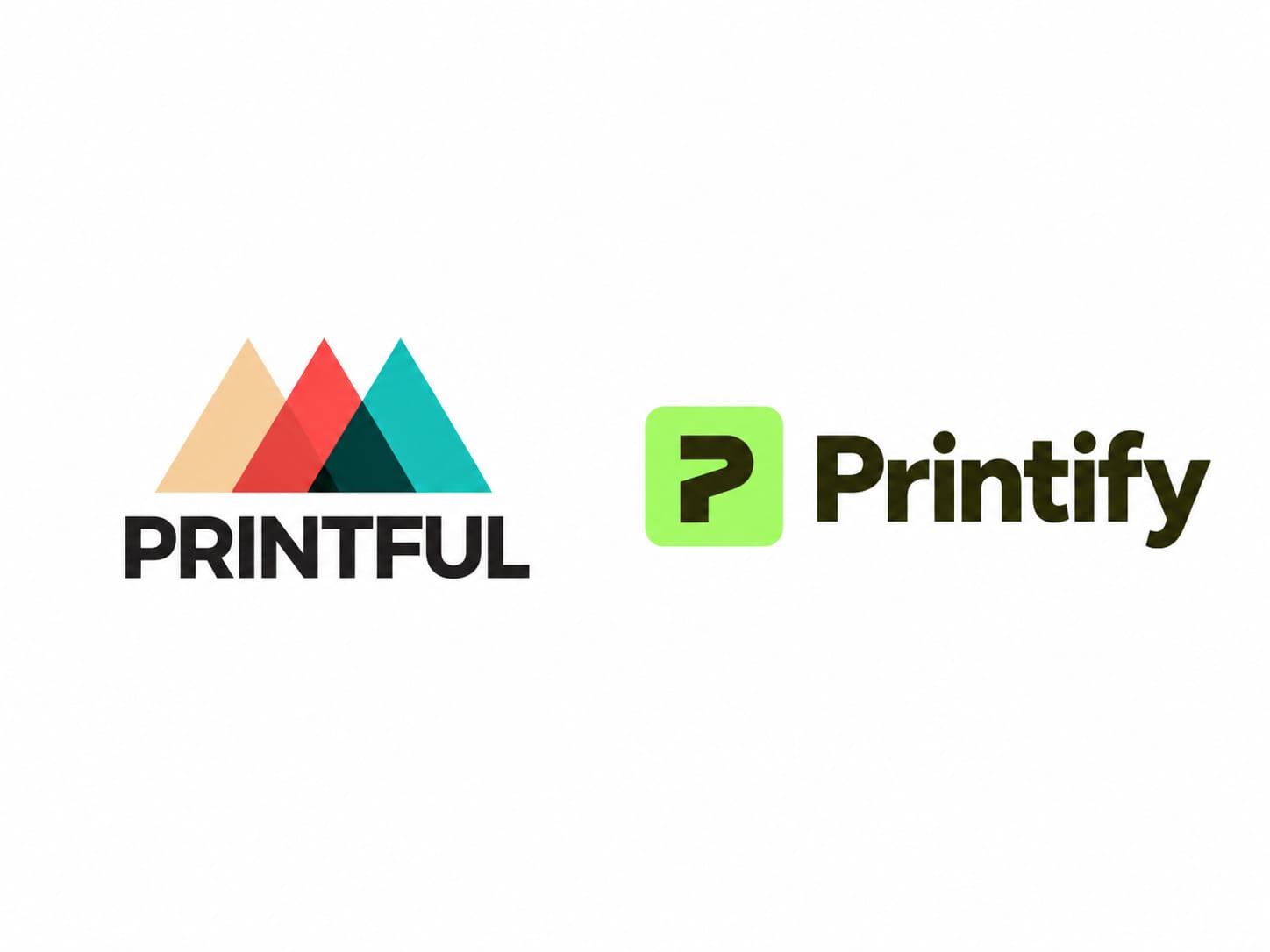 Printful and Printify