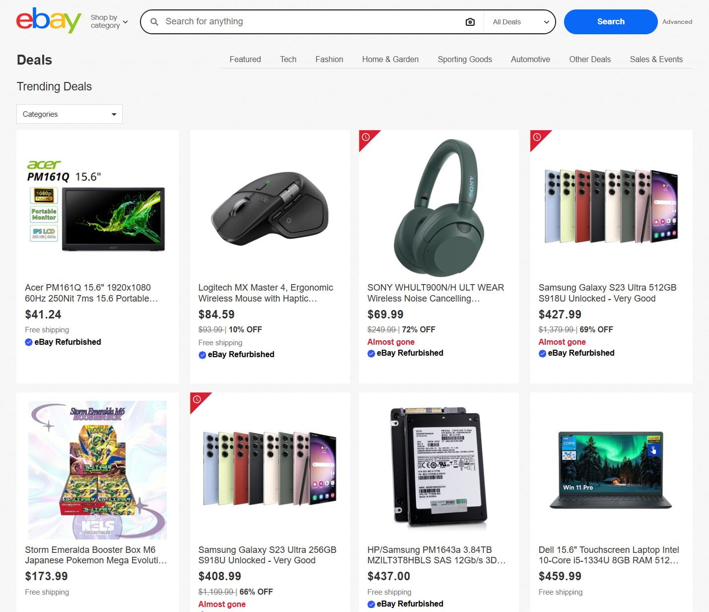 Trending on eBay Right Now