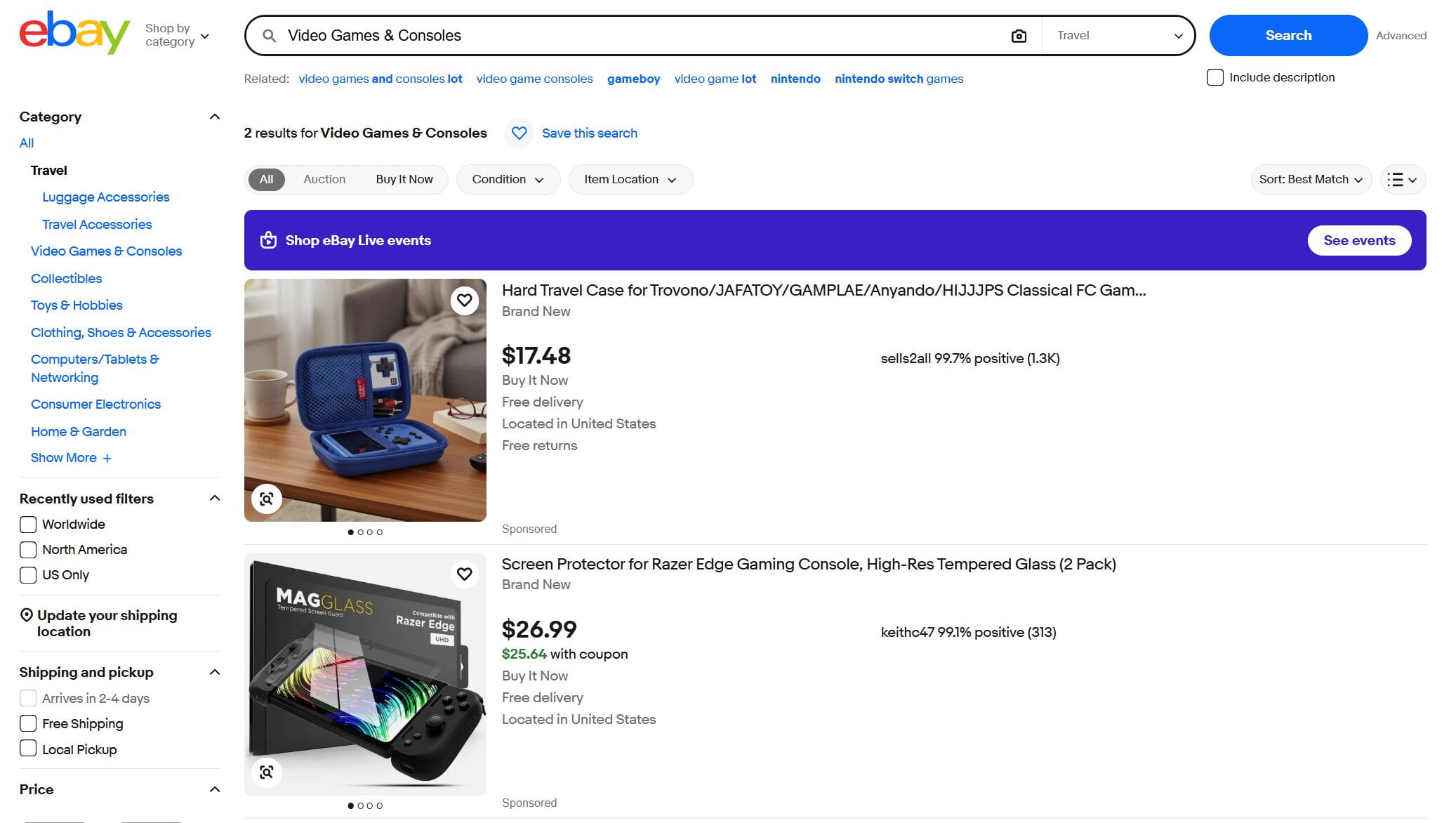 Video Games & Consoles