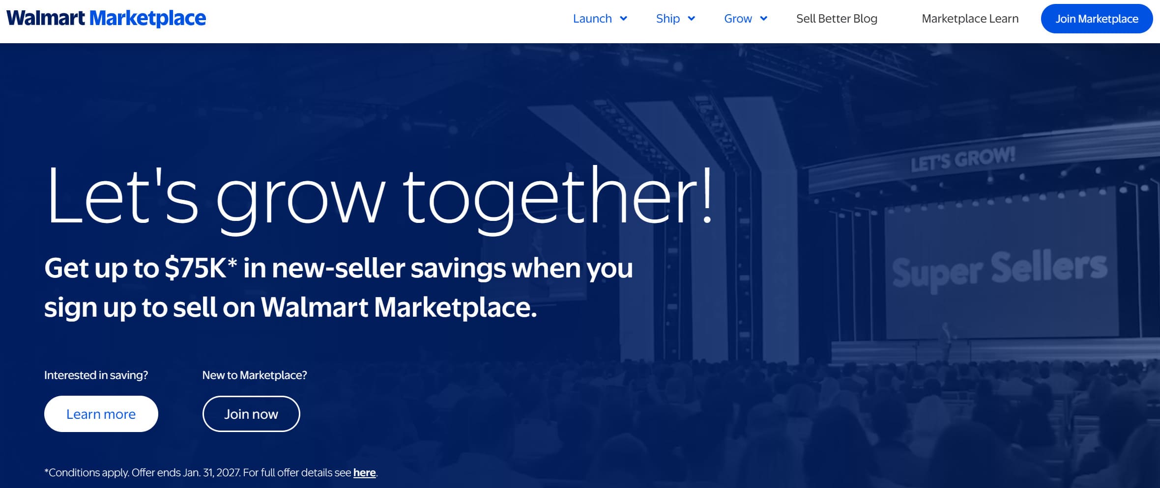 Join Marketplace button