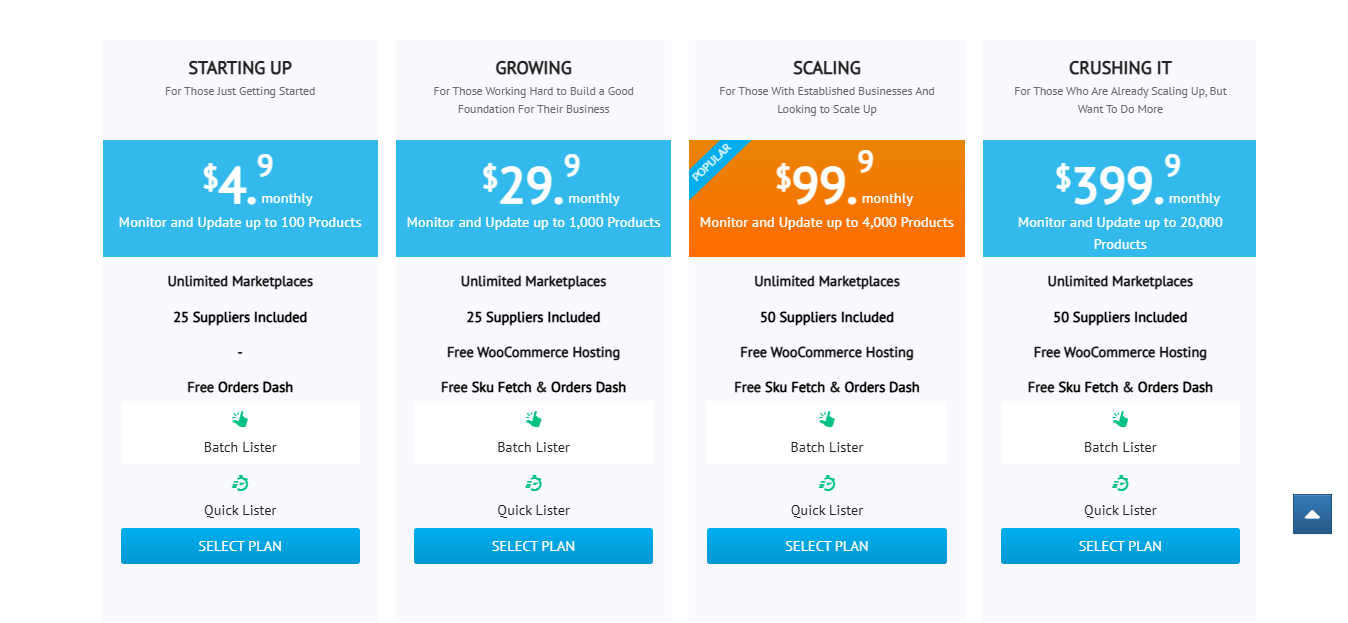 Skugrid pricing