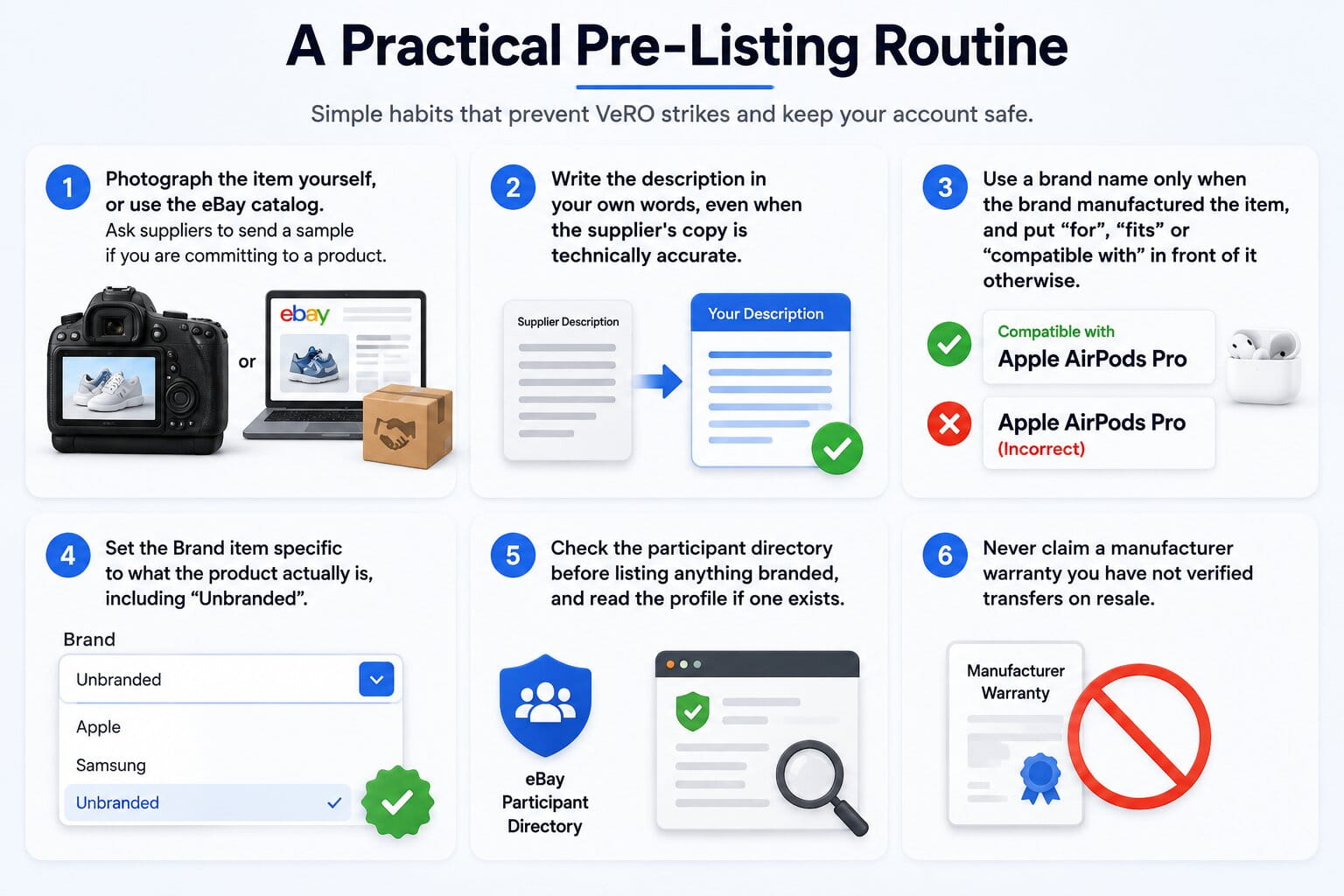 A Practical Pre-Listing Routine
