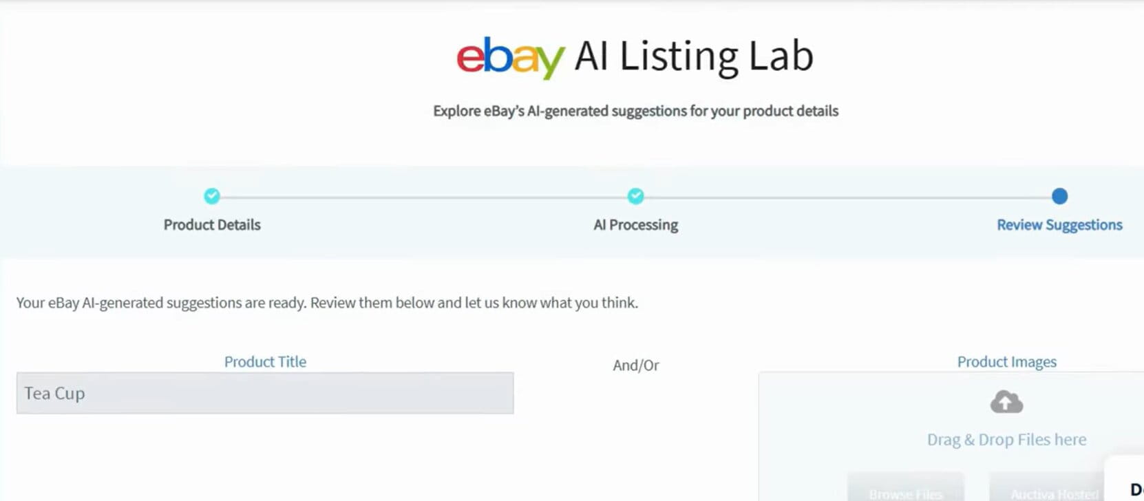 Auctiva Features
