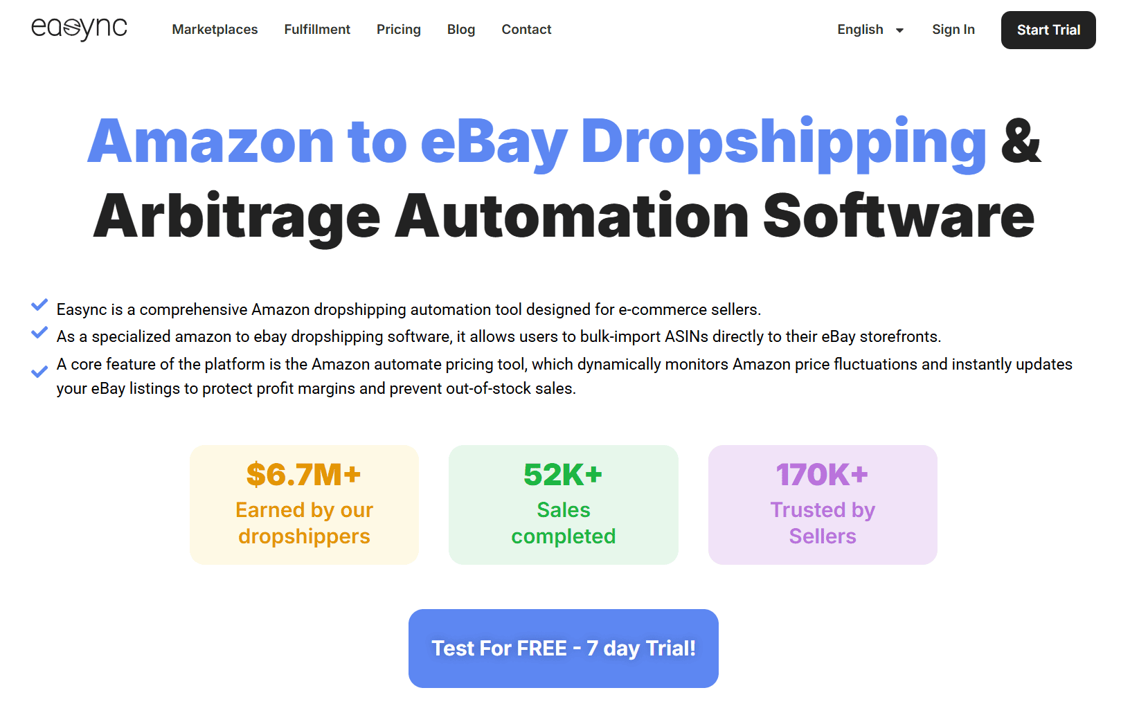 Amazon'dan eBay'e Dropshipping