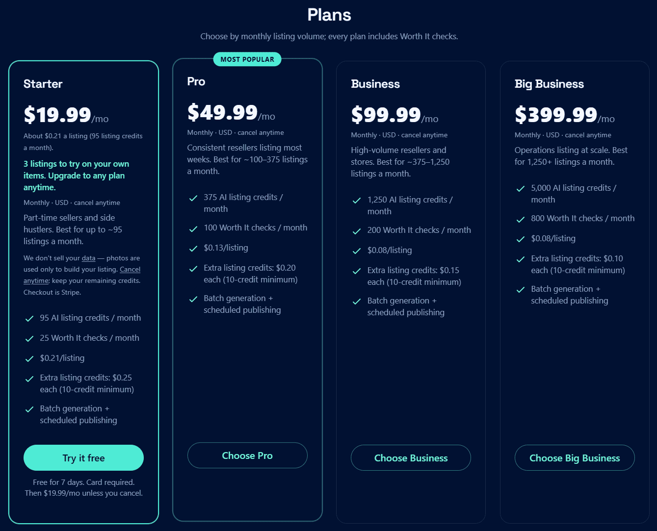 FlowLister price