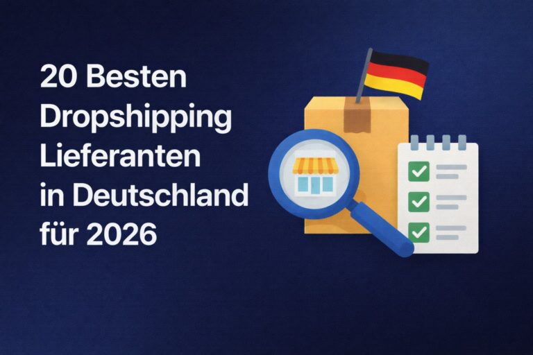 20 Besten Dropshipping Lieferanten in Deutschland für 2026
