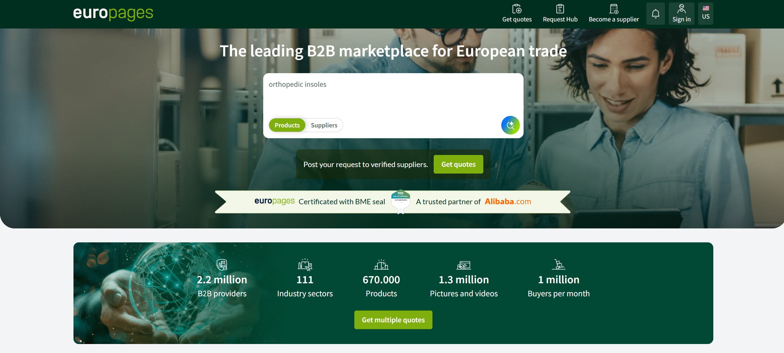 Europages (Direct Manufacturer Sourcing)