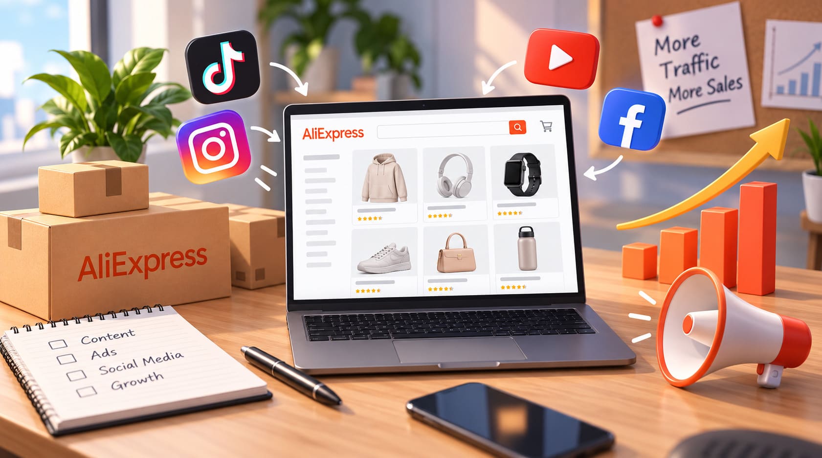 AliExpress Dropshipping Mağazanızın Pazarlanması