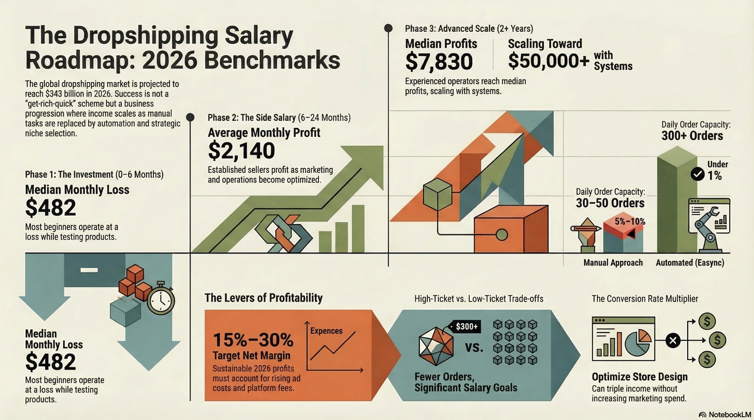 Dropshipping Salary Roadmap 2026 Benchmarks
