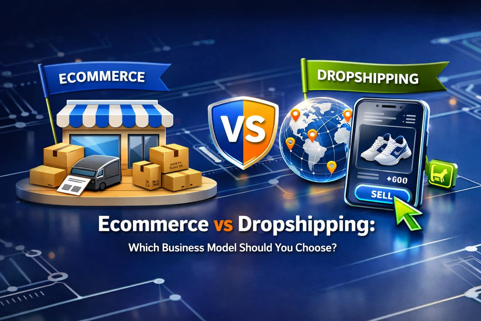 E-Commerce vs. Dropshipping