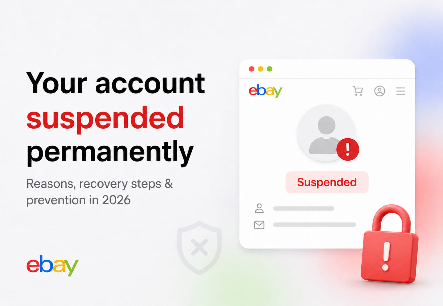 ebay-Konto dauerhaft gesperrt