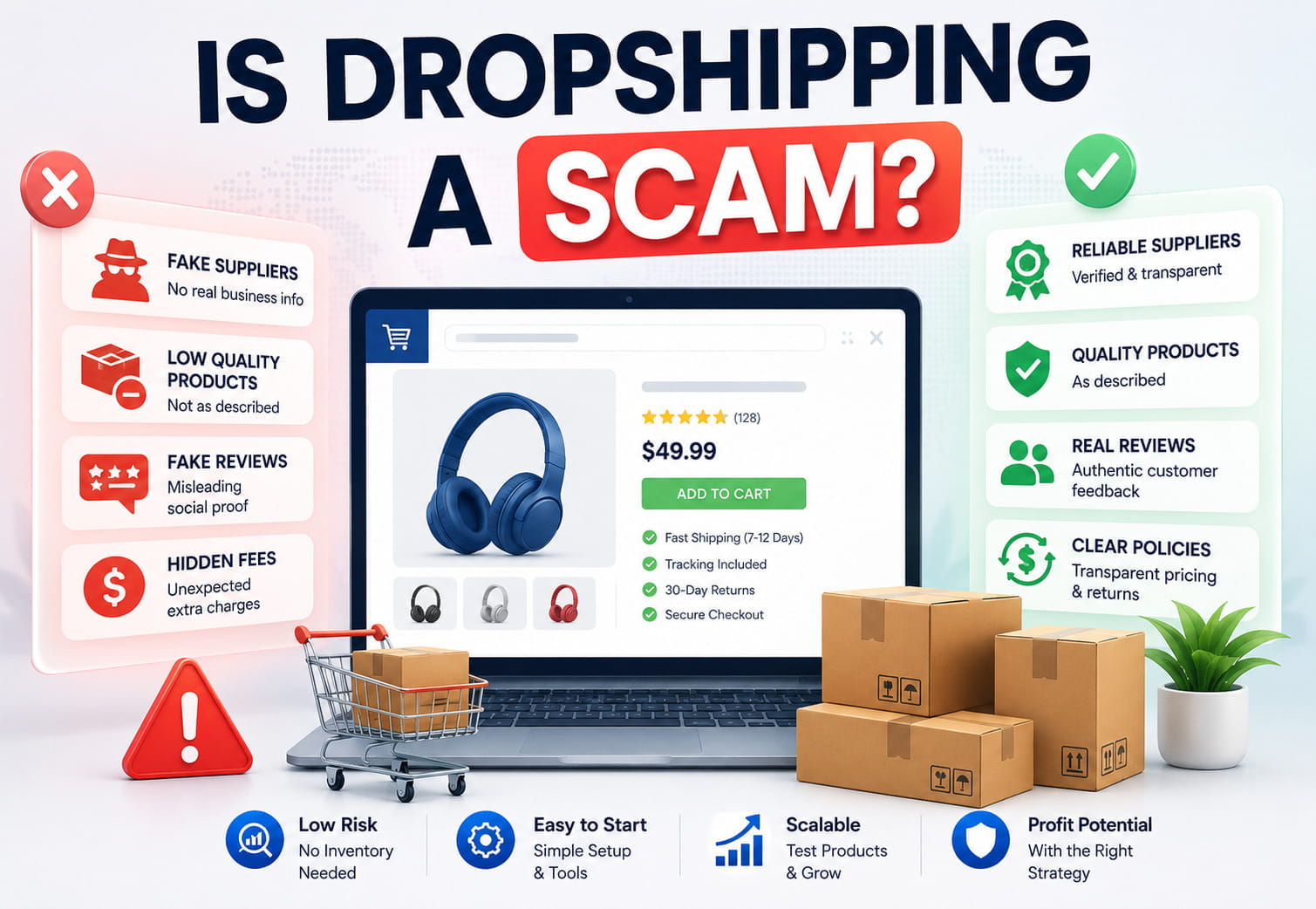 Is Dropshipping a Scam?