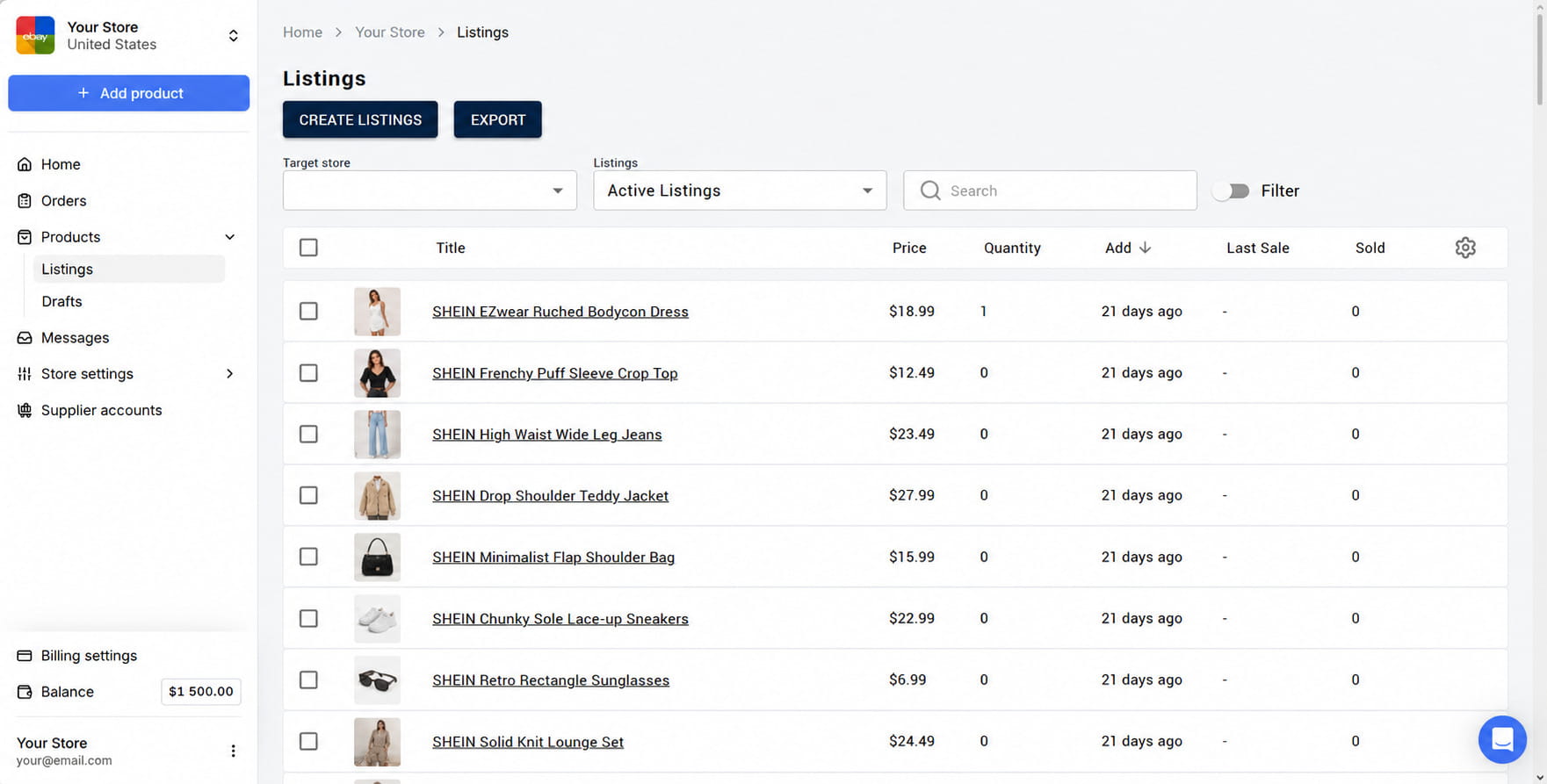 Using Easync Automation to Run Shein Dropshipping at Scale