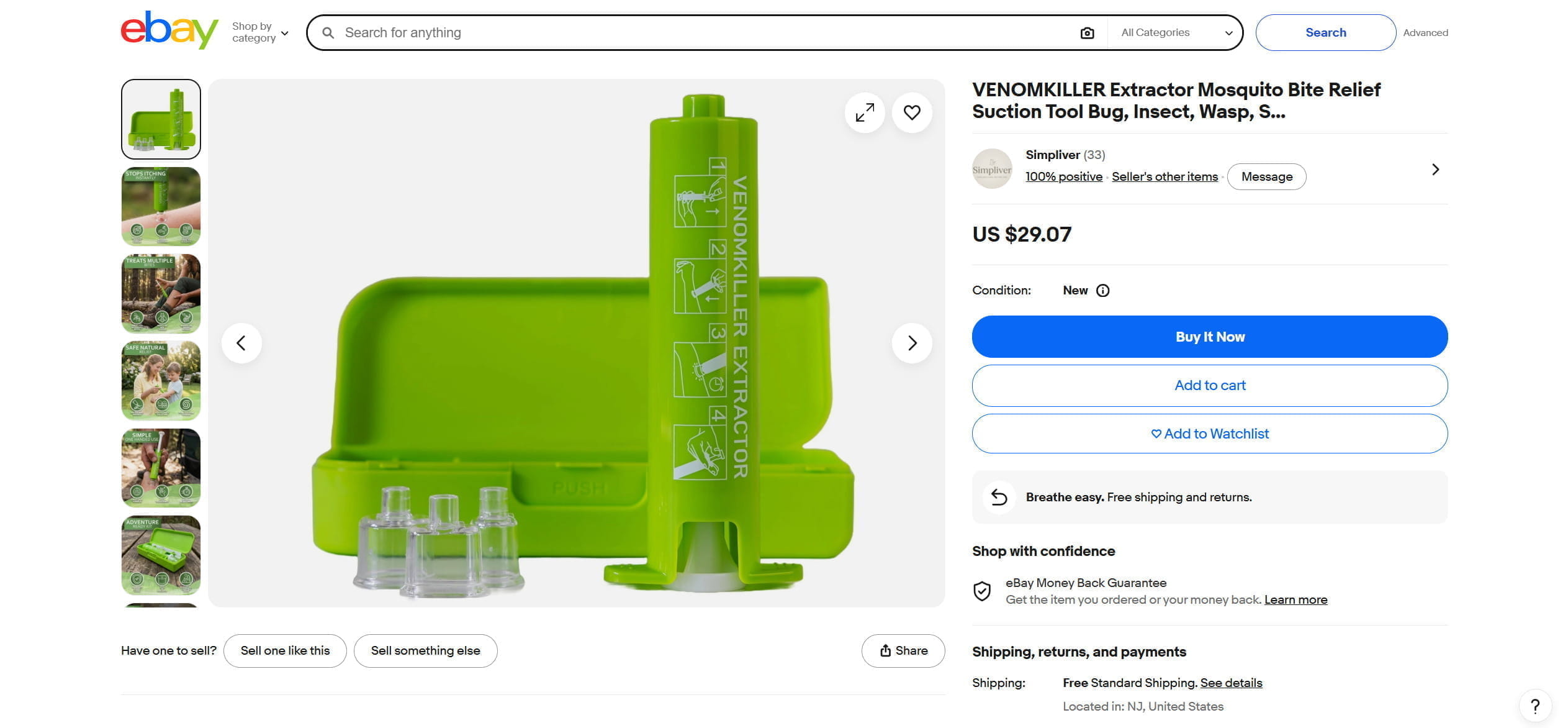 Insect Bite Relief Tools