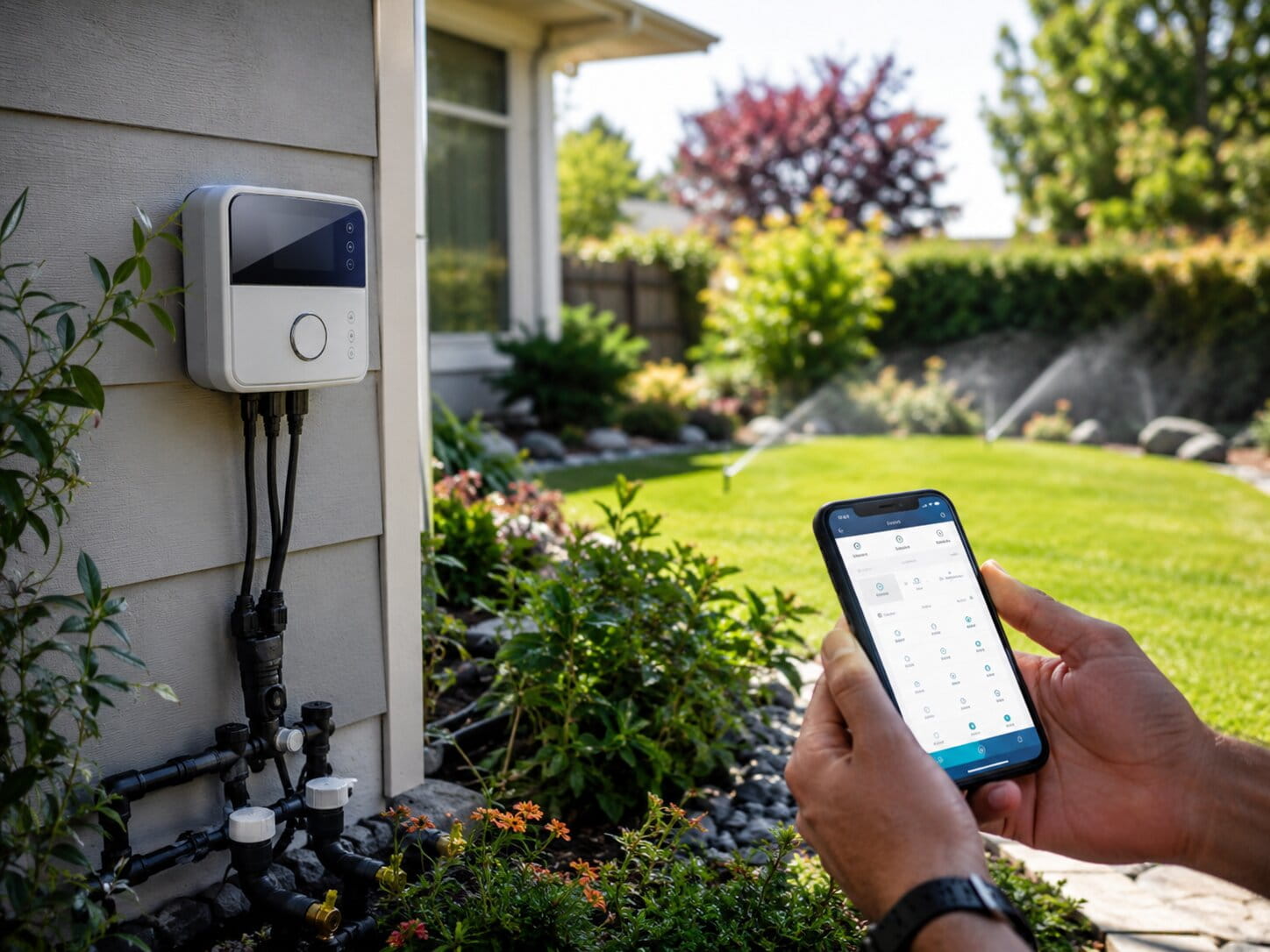 Water-Saving Smart Irrigation Controllers
