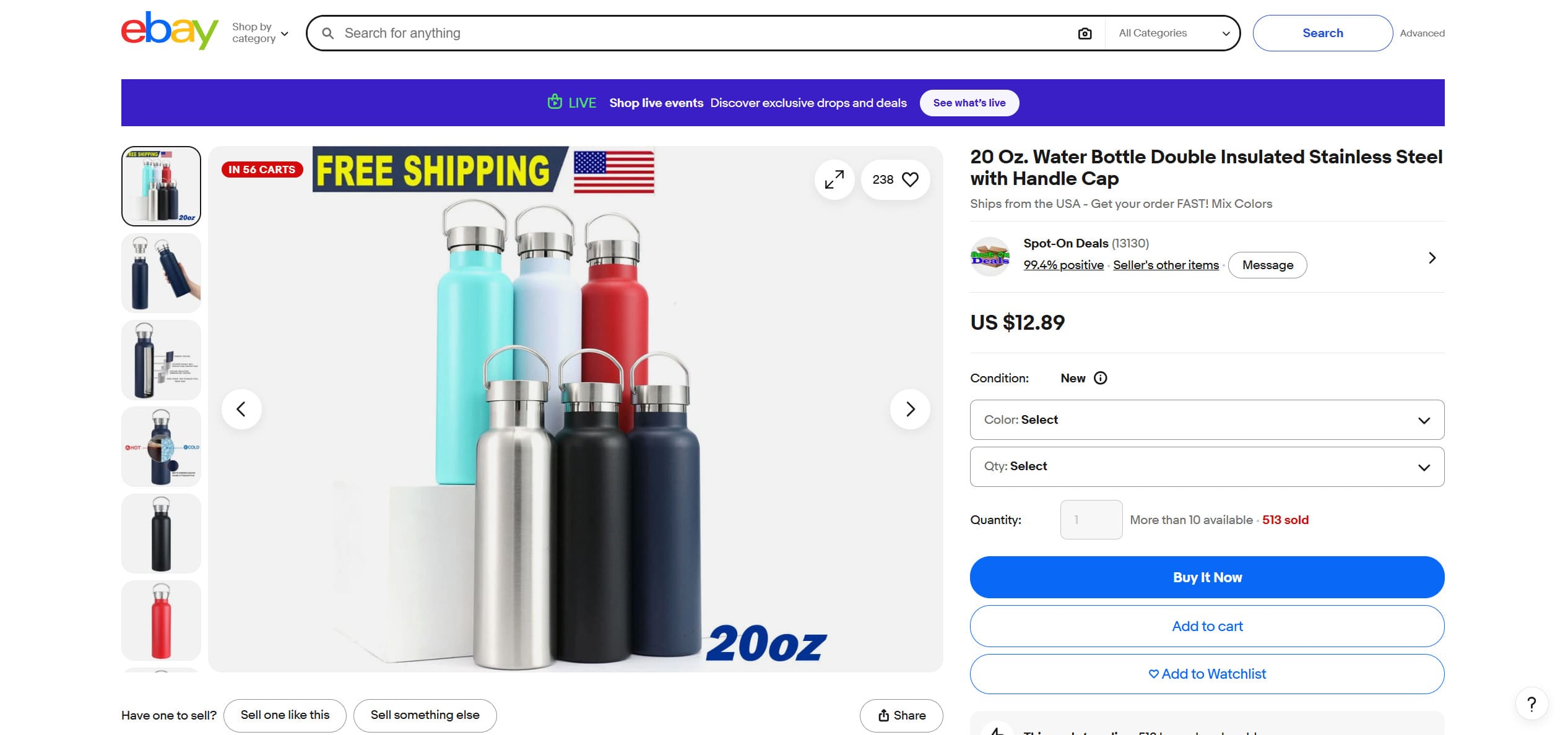Water Bottles, Tumblers, and Other Hydration Staples