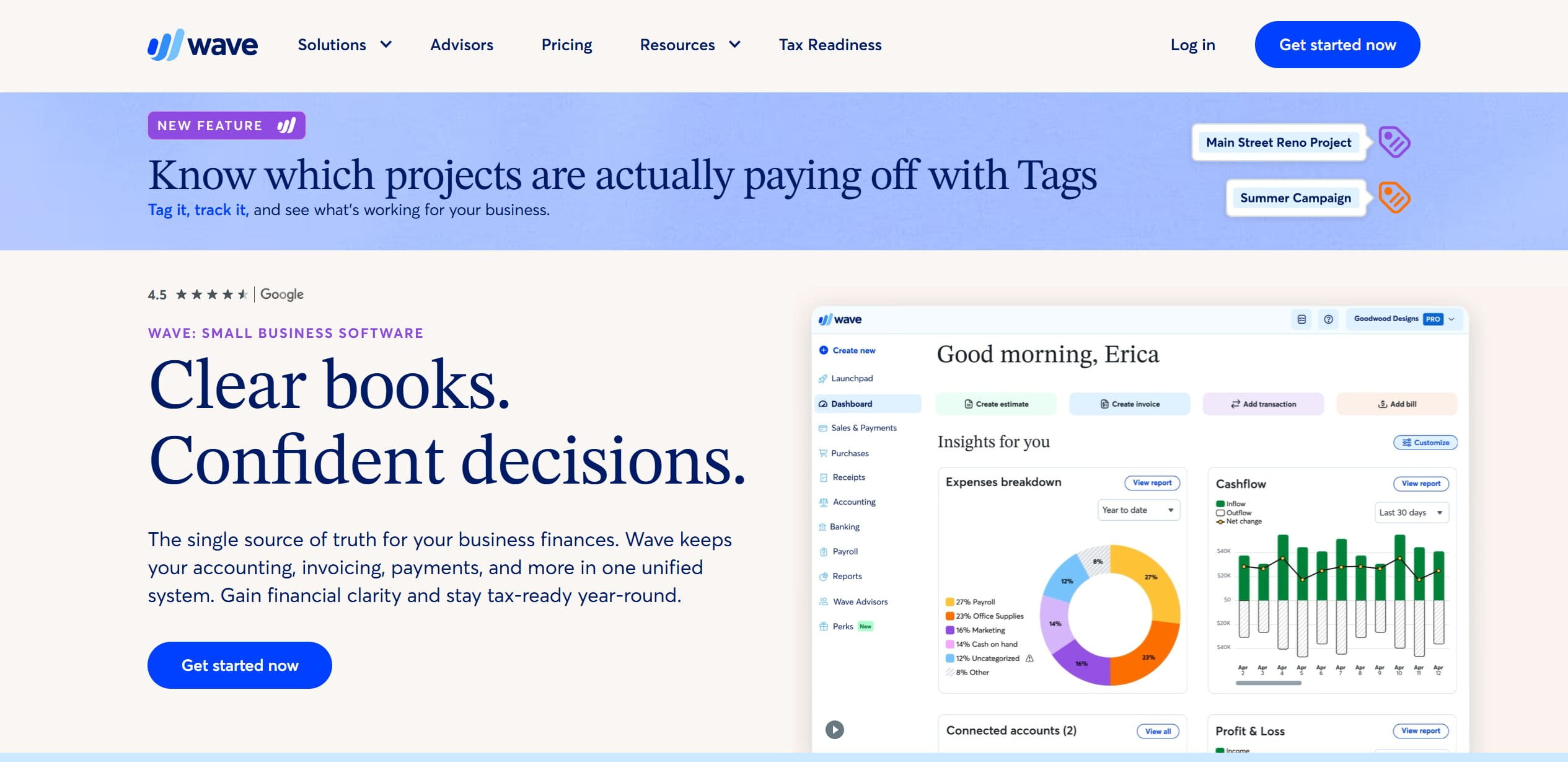 Wave Accounting: Best for Micro-Sellers & Bootstrapped Solo Stores