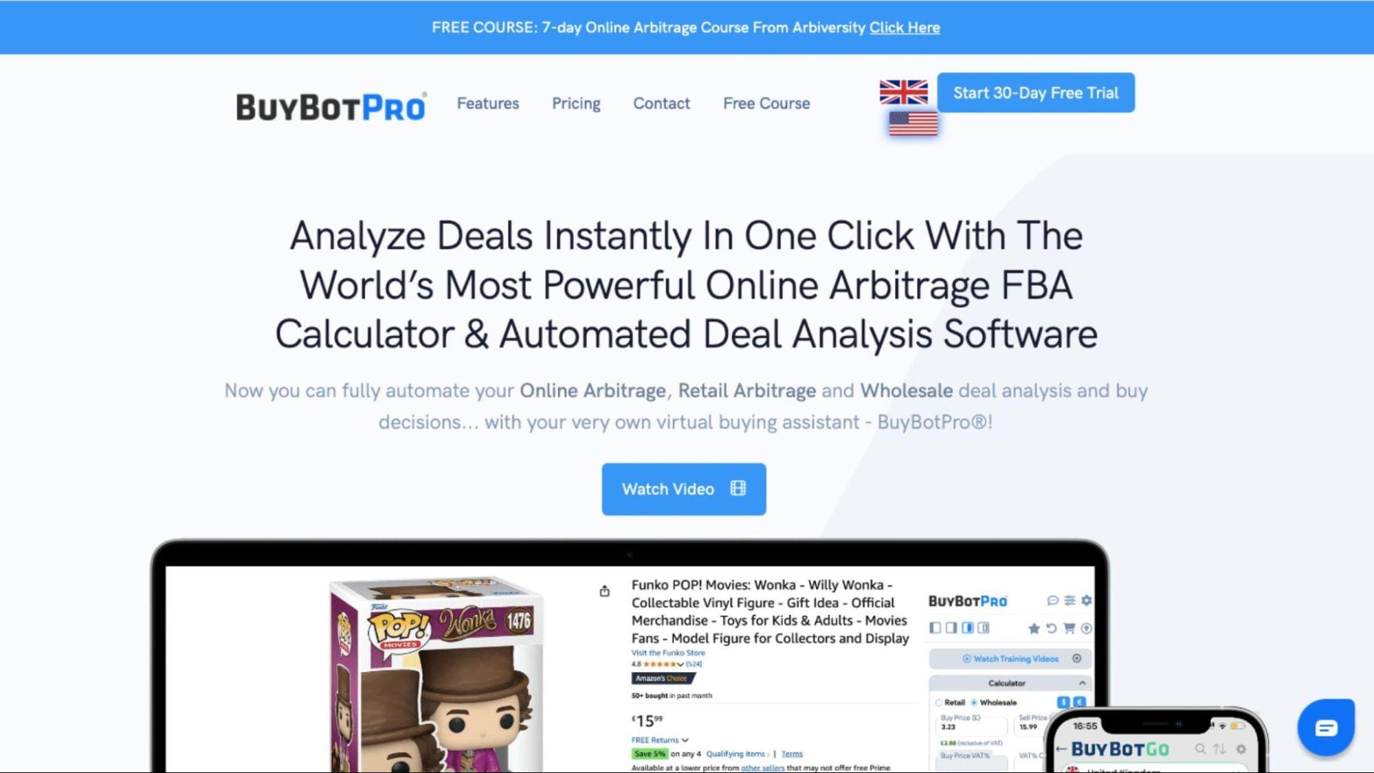 BuyBotPro — Best for Deal Analysis & FBA Calculations