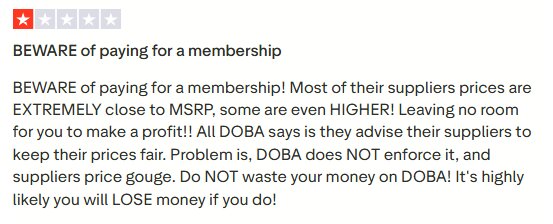 Doba Dropshipping Reviews: What Do Real Users Say?