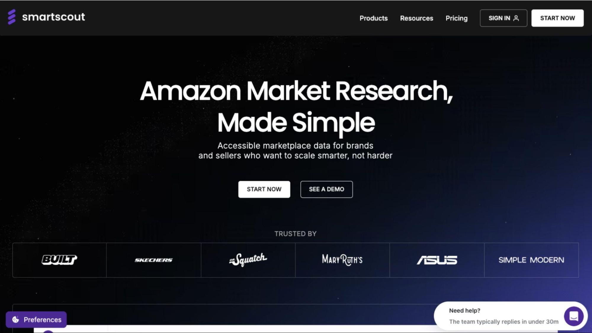 SmartScout — Best for Wholesale & Brand Mapping