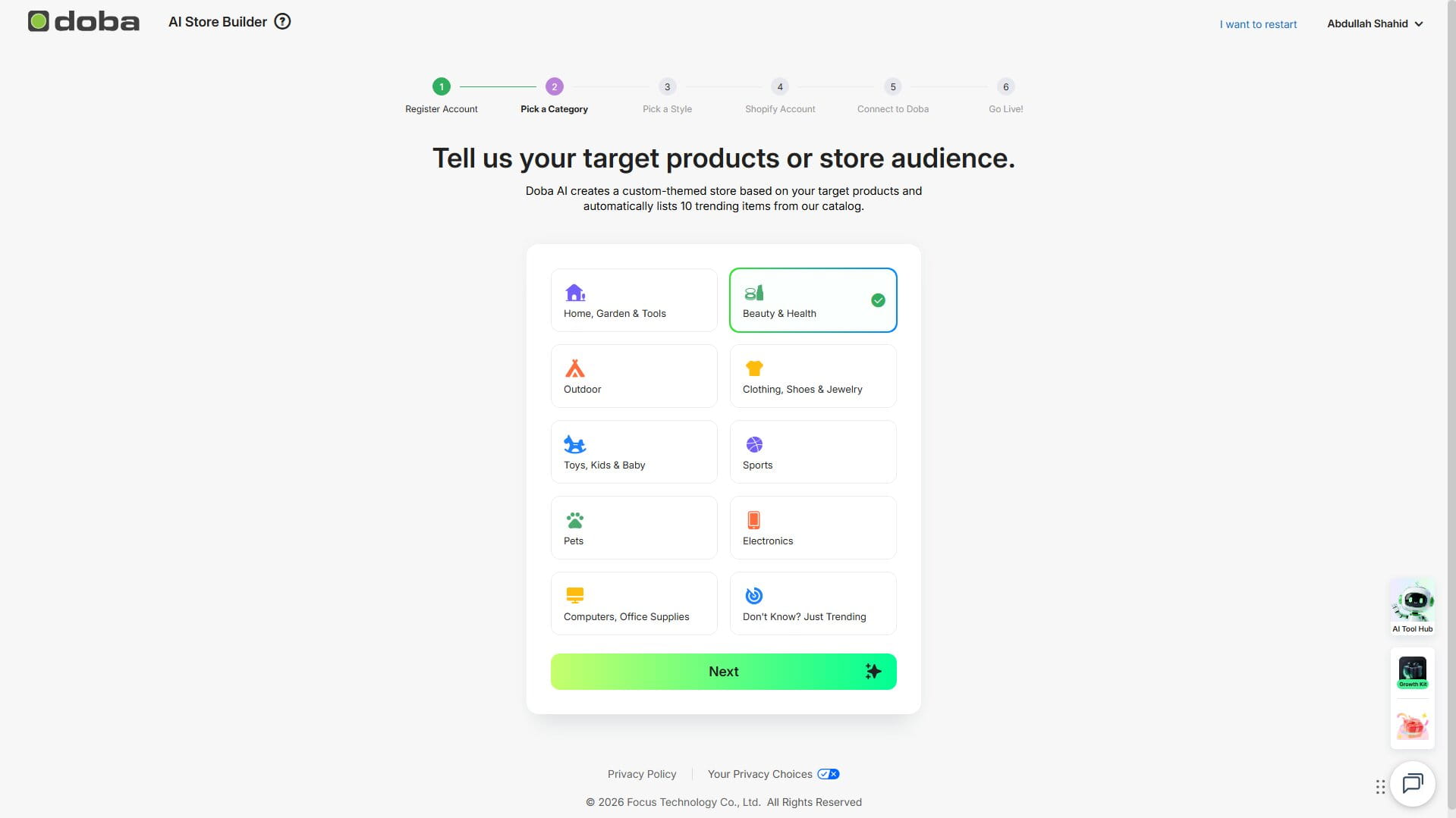 Doba Automations & AI Tools