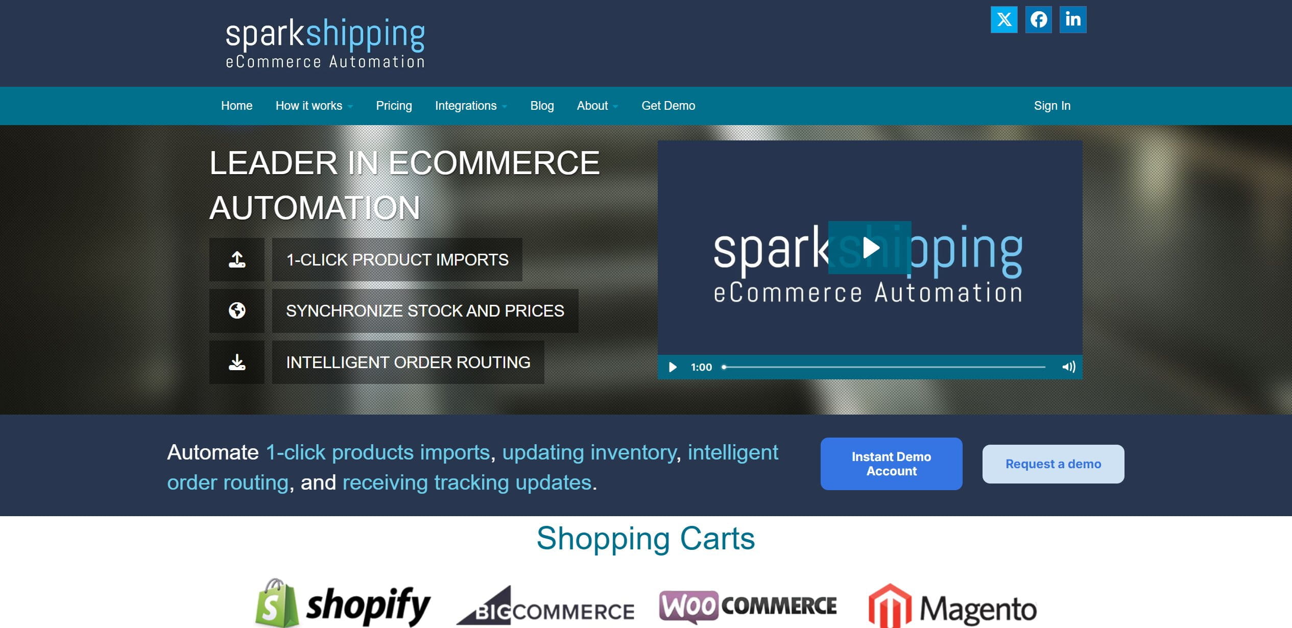Spark Shipping — the enterprise router
