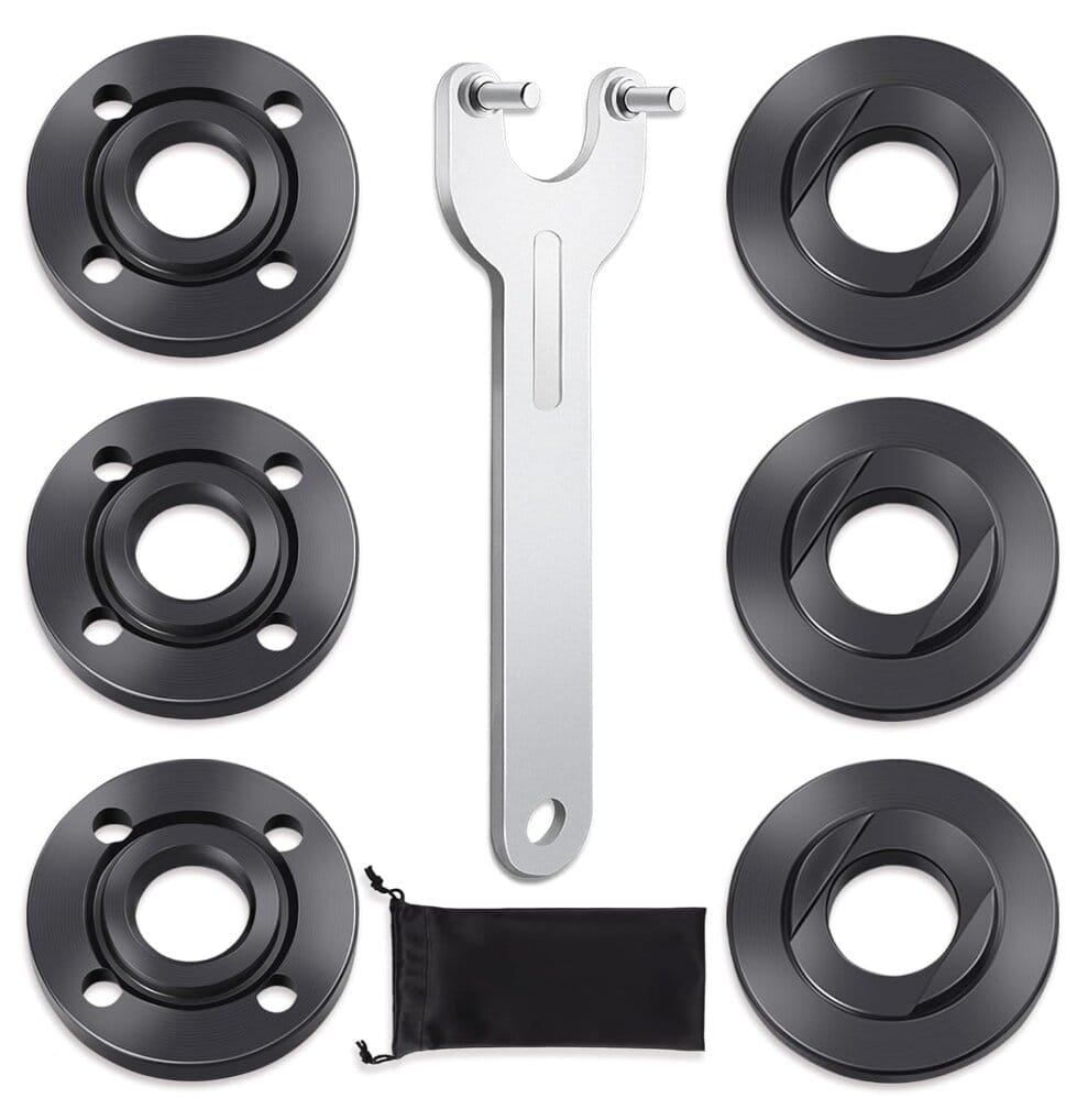 Angle Grinder Flange Nut & Wrench Kit