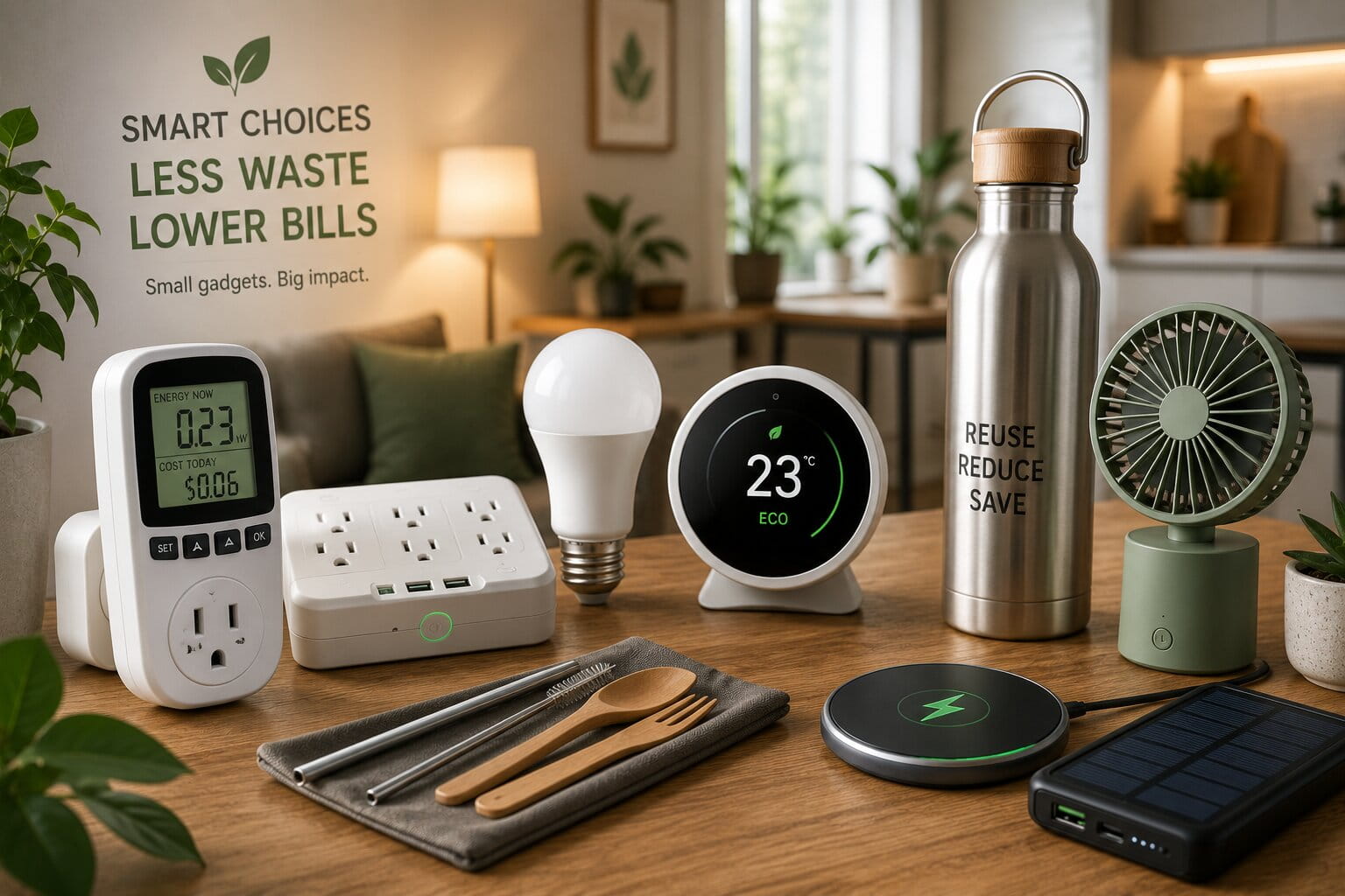 Reusable & Smart Energy-Saving Gadgets