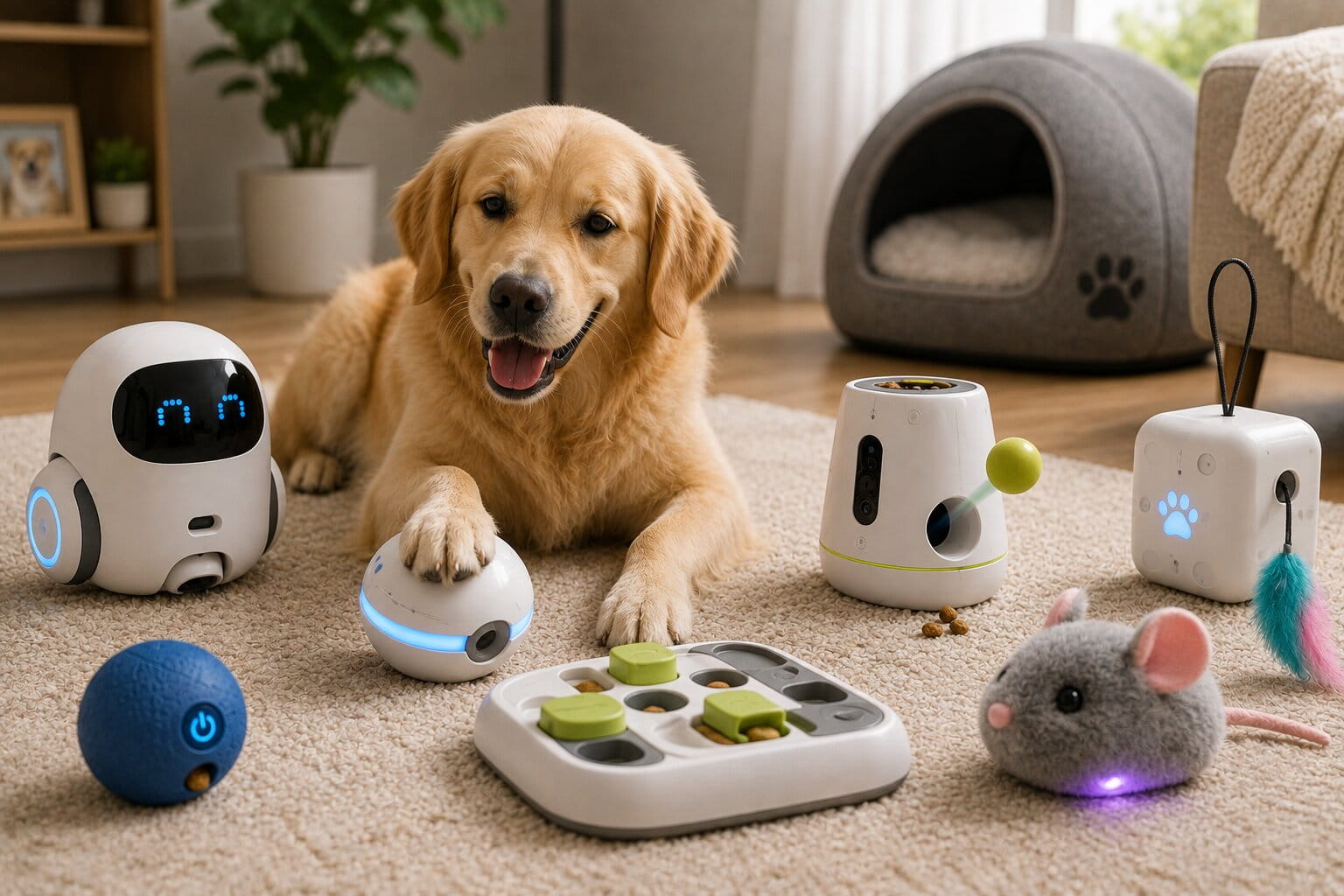 Interactive & AI Pet Toys