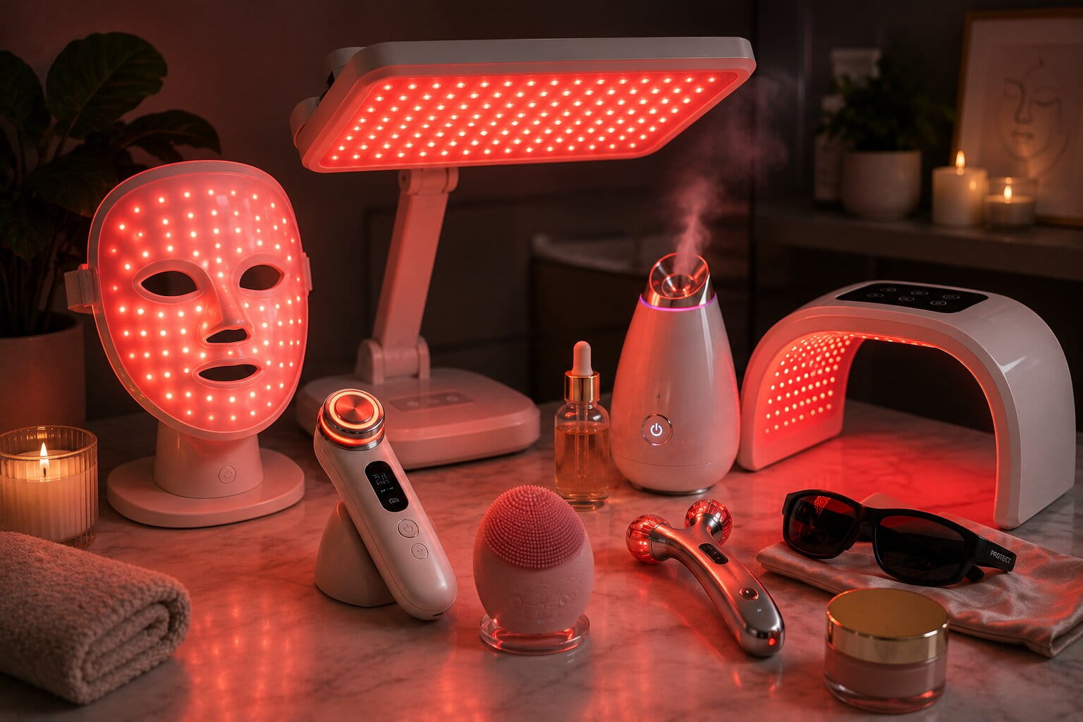 Red Light & Home Skincare Tech