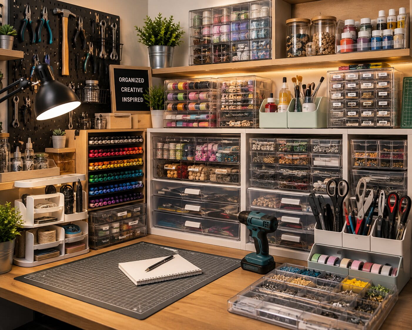 DIY & Craft Organization Systems