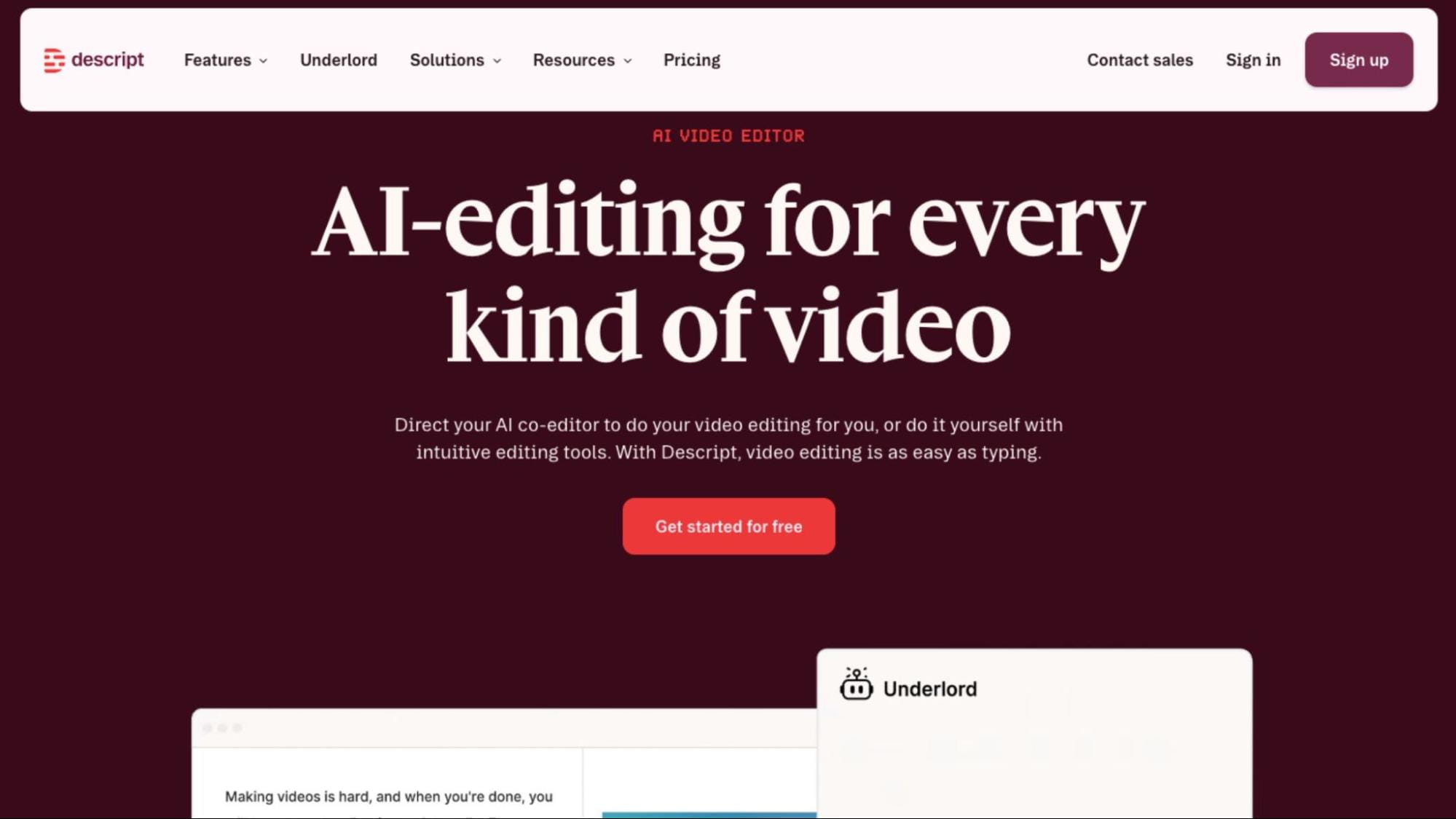 Descript / CapCut AI
