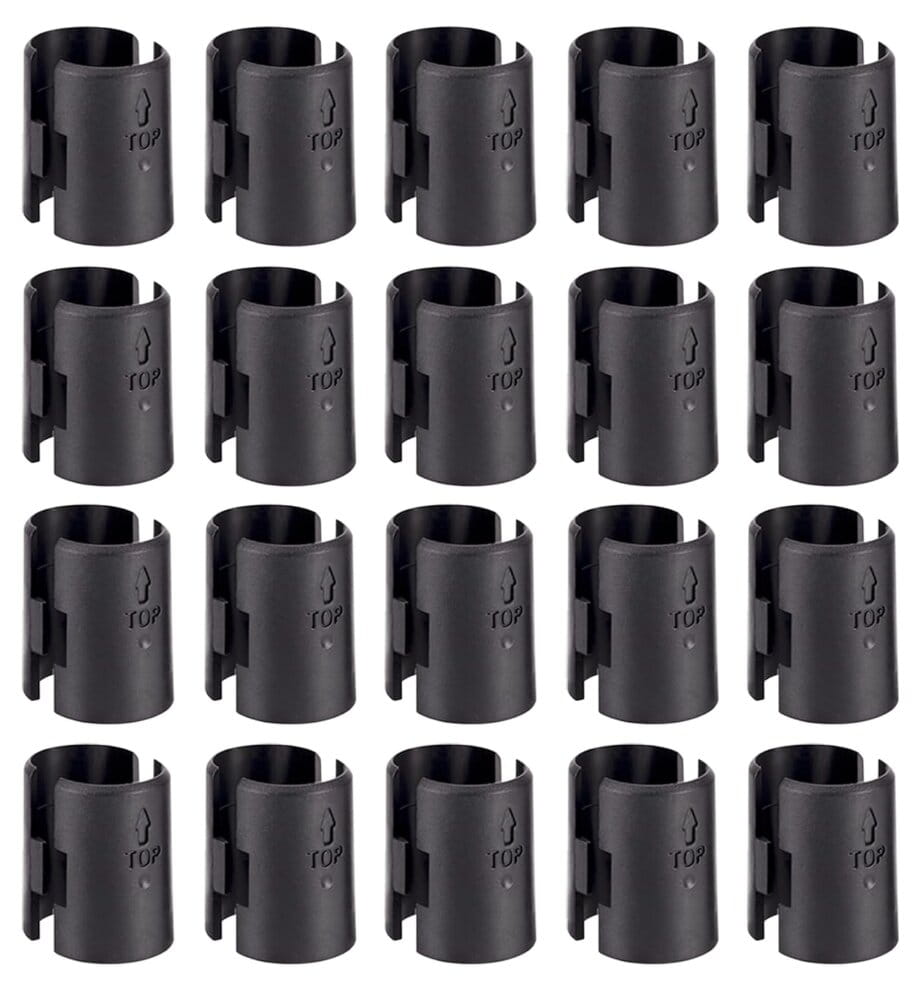 80-Pack Wire Shelving Shelf Lock Clips