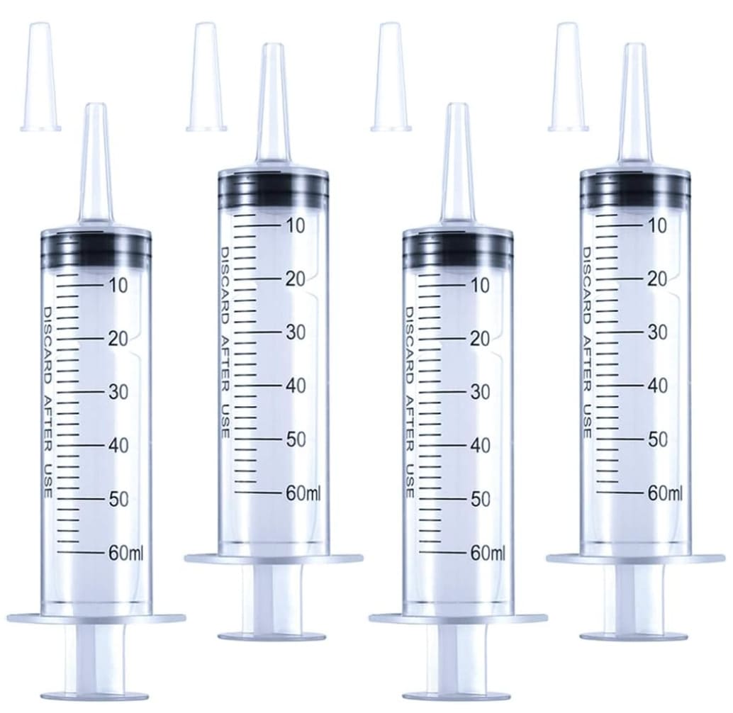 60mL Liquid Syringes