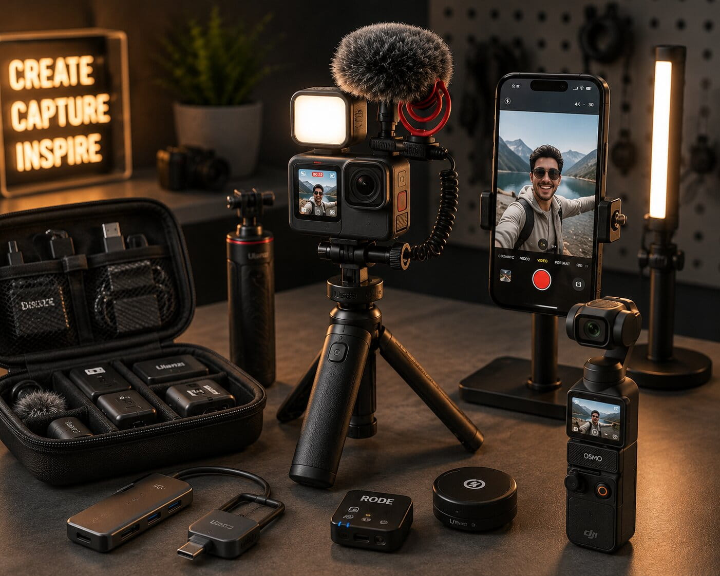 Micro-Vlogging & Creator Gear
