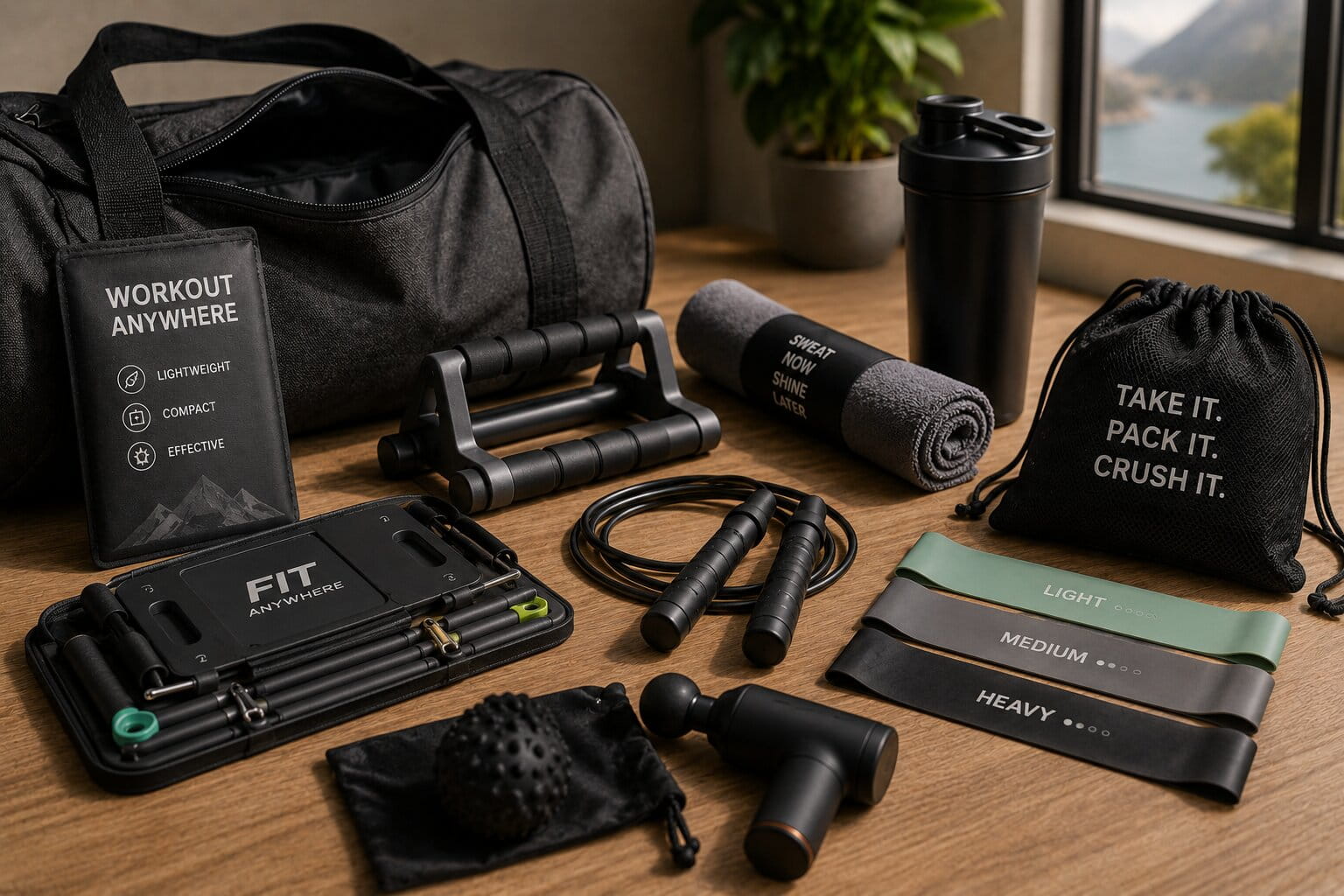 Compact Travel Fitness Gear