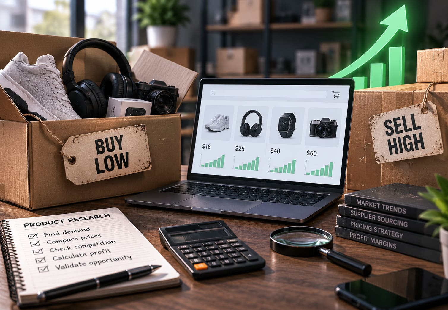 How to work out the products you can buy cheap and sell high